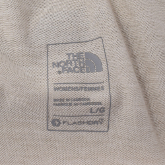 North Face Beyond The Wall Tank Top Women Large New T Back Mesh Neutral Gym Run - Picture 8 of 8